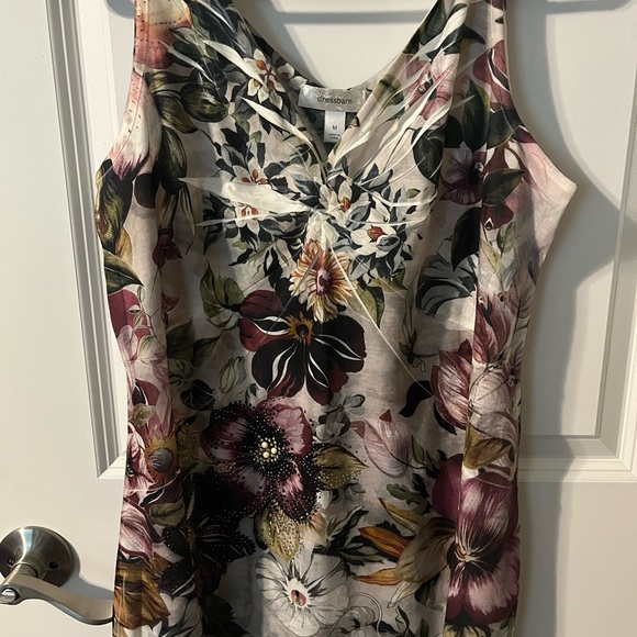 Dressbarn Floral Tank - Size Medium - Picture 10 of 16